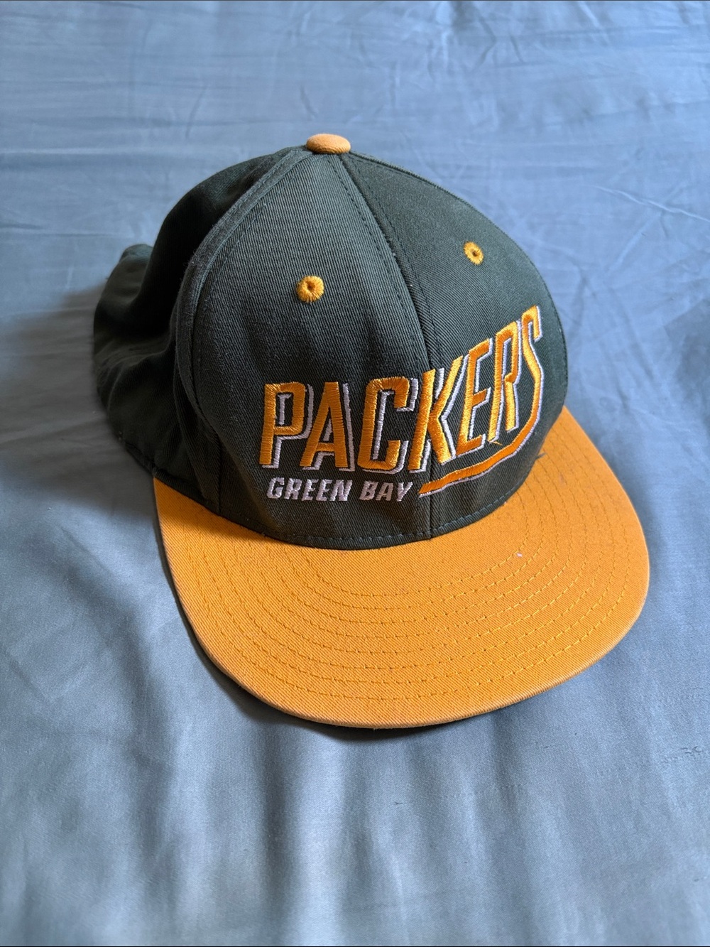 Green Bay Packers Two-Tone Snapback Hat - Green & Gold